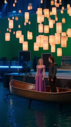 Tangled behind the scenes 🎬 short# video #