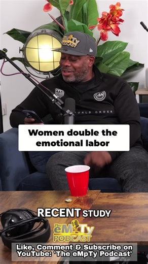 Women are exhausted explaining basic emotional needs. Men manage emotions differently—burying them, especially if negative. Subscribe to watch more episodes of The eMpTy Podcast. Follow our WhatsApp channel The eMpTy Podcast. Watch more on the full episode: The eMpTy Podcast - Why 40 Looks Younger Now #iftheglassainthalffullitsempty #theemptypodcast #mentalking #fyp #podcast #chat #debate #relationshipadvice #emotionalintelligence #blackmen #communication #podcastclips