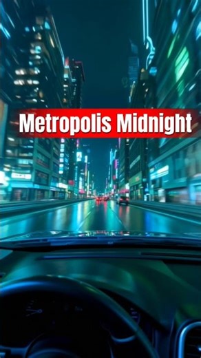 Metropolis Midnight - Original Synthwave Instrumental | VORTEX Studio Production