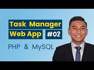 2.TASK MANAGER - Insert and Display Lists (PHP MySQL Project Tutorial)