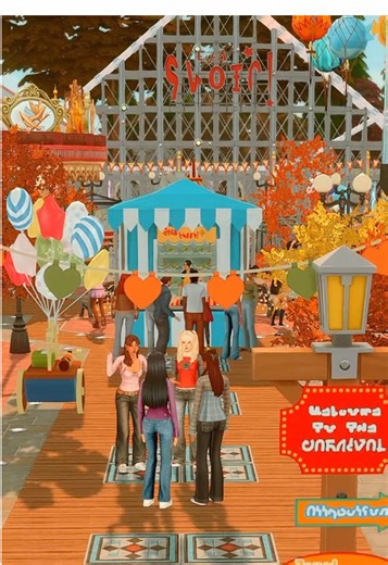 the boardwalk carnival 💫🌘 manifesting that i enter my flow state so that it won’t take me forever to make the next few parts i have planned for this 🥰 #sims4 #sims4story #thesims4 #simsfyp #simstok