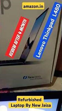 Lenovo ThinkPad L480 |Review after 4 months New Jaisa refurbished laptop amazon.in 2025