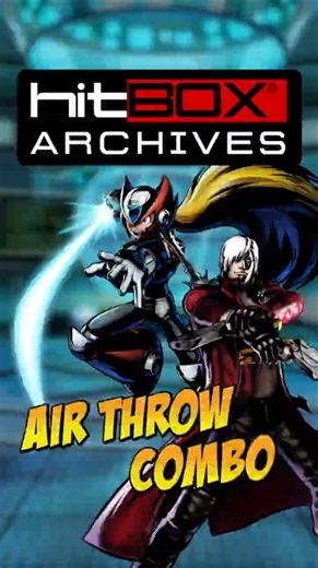 Dante-Zero Throw Combo #HitBox #HowToHitBox #Leverless #UMvC3 #MvC3 #MvC