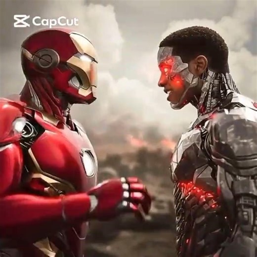 IRON MAN VS CYBORG. DC VS MARVEL FINAL BATTLE