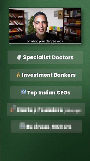 Kaunse PROFESSIONS main hain IITs, IIMs jitni SALARY?! | Warikoo Careers #shorts