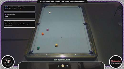 GoodTimesBilliards - Twitch