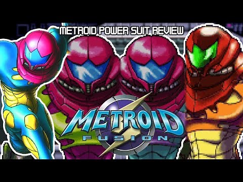 All Metroid Fusion Suits | Metroid Power Suit Review Compilation