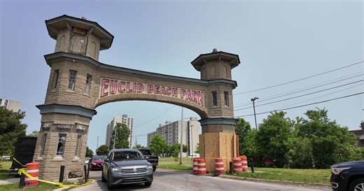 Cleveland is moving the Euclid Beach Park arch. We got an inside look at the process.