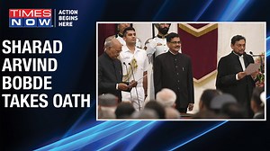 Watch: Sharad Arvind Bobde takes oath as the 47th Chief Justice of India