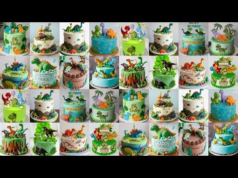 🌈Birthday Boy Cake Design/Dinosaur Cake/Birthday Cake Recipe/Dinosaur Cake Design/Jungle Cake