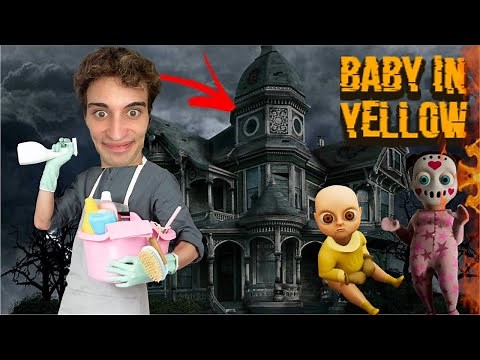 I'M THE BABYSITTER OF THE POSSESSED BABY | HORROR GAME