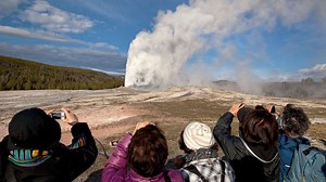 Man falls into hot spring at Old Faithful in Yellowstone National Park, suffers severe burns