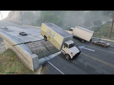 I Made Big Road Bumper For All NPC Vehicles in GTA 5