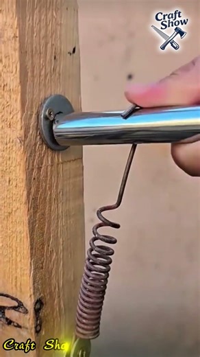 Life hack: Easily install spring pins using steel pipes