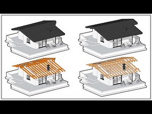 MODELING ROOF STRUCTURE FOR BEGINNERS AND PROFESSIONALS COMPLETE REVIT TUTORIAL