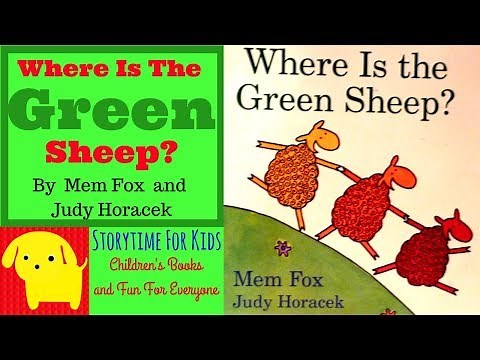 Where Is The Green Sheep? - By Mem Fox and Judy Horacek - Can you find the Green Sheep?