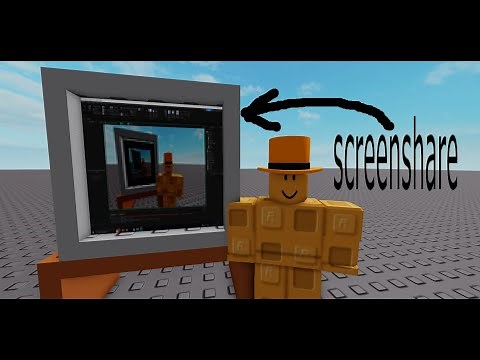 screensharing in roblox