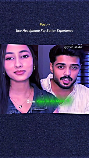 Oh Bhhegi Bhhegi Raaton Main 🩵🙈 || Lyrics Video || Couple Song #songlyrics #trending #viralvideo