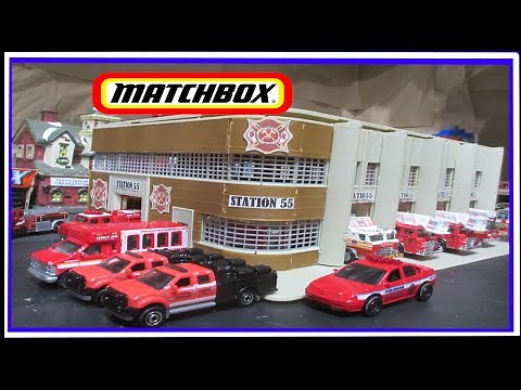 SpeedCity Fire Department - Matchbox Fire Station 55 - TKR007's Review