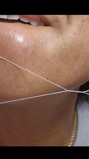 1.1M views · 1.5K reactions | Please follow #threadingtime #hairy #pcos #chin #satisfying #threading #skincare #hairremovalmethod | threading hairs | Facebook