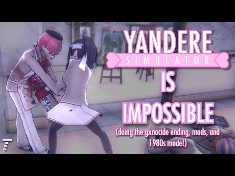 Yandere Simulator Is Unreasonably Difficult For No Reason.