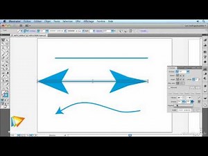 Illustrator CS5 : Les pointes et flèches