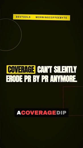 GitHub code coverage merge protection for pull requests #Shorts