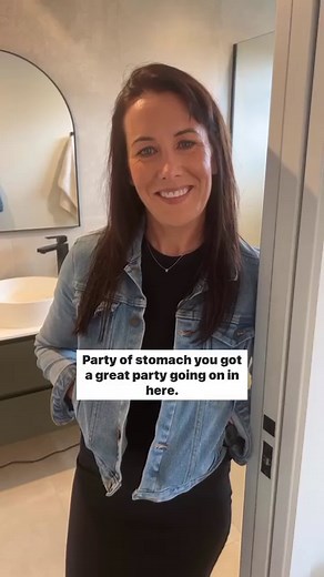 2.3M views · 39K reactions | Stomach Party Goes Wrong Joelle Legg Comedian Jim Breuer #couplecomedy #husbandandwife #funnycouple #marriedlife #mikeandjoelle #boxingalleymike #marriagehumour #relationshiphumor #blindreaction #relateablecomedy | Mike and Joelle | Facebook