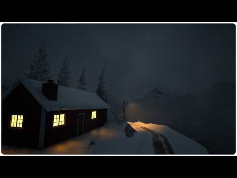 The Calm Sleep I've Always Wanted: Winter Storm & Spatial Blizzard | 10 Hours of Binaural Windy ASMR