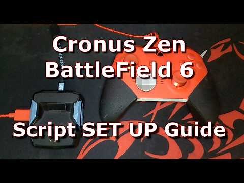 Cronus Zen Battlefield 6 BEST Script Set Up guide. Where to get scripts!