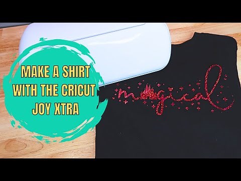 Easy Cricut Joy Xtra shirt tutorial for beginners!