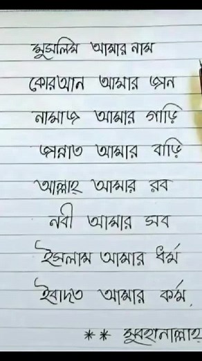 Exploring Bengali Script Through Handwritten Text