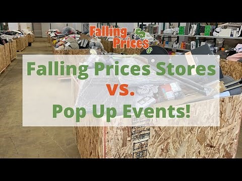 WHAT IS A FALLING PRICES POP UP?