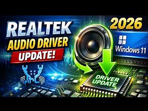 Realtek Audio Driver Update in 2026 Windows 11 || Sound Driver Update Realtek Driver