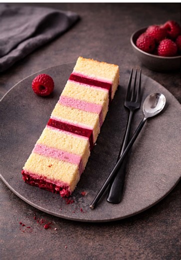 Raspberry Cloud Cake Recipe from Ekats Club