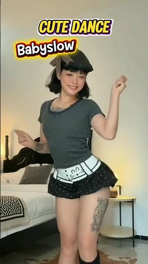 Cute dance girls Babyslow || New Idol Dance robotic #dance #robot #cute