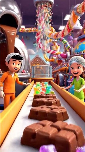 Magical Candy Factory Animation 🍭✨ | You Won’t Believe This!