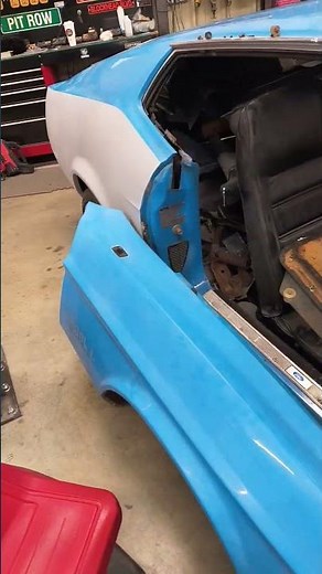 1971 MACH 1 MUSTANG apron replacement