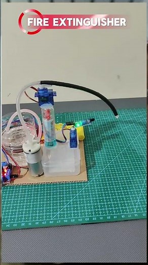 Magic of science | working of automatic fire extinguisher #amazingscience #educationalvideo