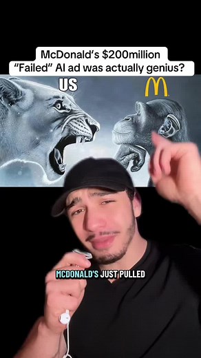 McDonald’s $200milliom AI ad disaster, or was it? #ai #artificialintelligence #glorify #openai #mcdonalds