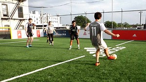 World Cup on a roof: Playing soccer atop Astoria retail store