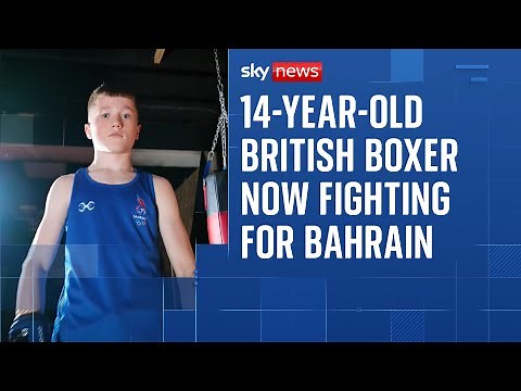 'He's the chosen one': Meet the 14-year-old British boxer now fighting for Bahrain