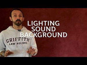 Filming your 3MT video