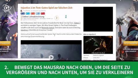 Bildschirm vergrößern: Mit Tastenkombination größer machen