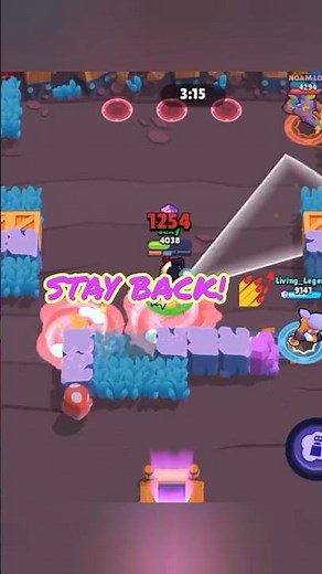 EMZ LITERALLY LOCKS DOWN THE ENTIRE MAP ☣️🗺️ #brawlstars #shorts #domination