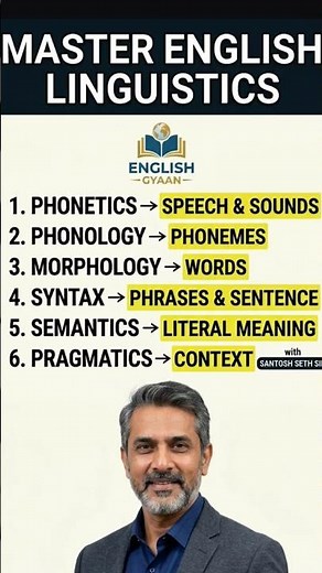 Master English Linguistics | Phonetics, Phonology, Morphology, Syntax, Semantics & Pragmatics