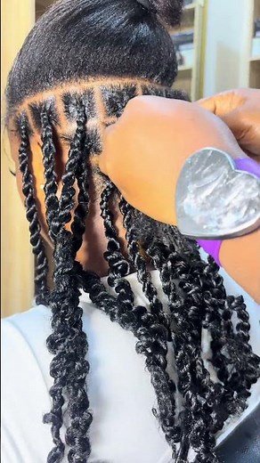 Passion twist box braids short Tutorial for beginners🔥