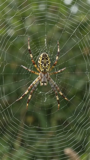 🕷️ The Complete Life Cycle of a Garden Spider