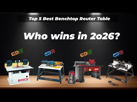 ✅ Top 5 Best Benchtop Router Tables [Watch This Before You Make a Choice!]