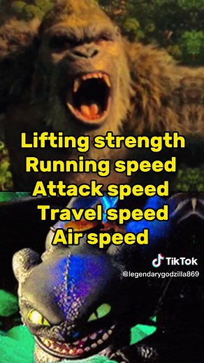 Kong vs Toothless: Epic AI Battle Showdown